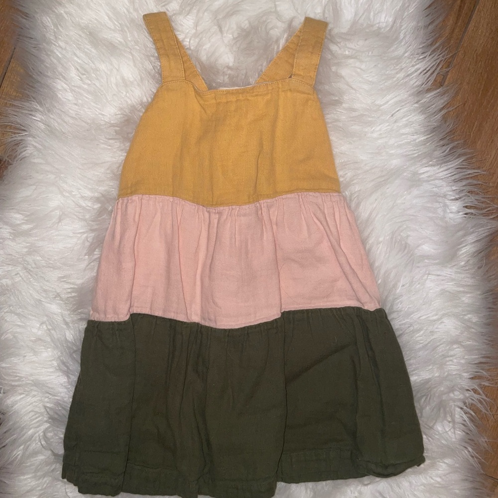 Colorful Tiered Dress